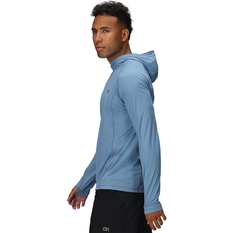 Backcountry Outdoor Research Echo Hooded Long-Sleeve Shirt - Men's Olympic