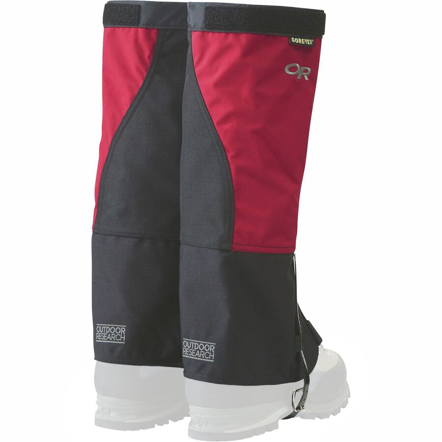 Backcountry Outdoor Research Expedition Crocodile Gaiter Chili/Black