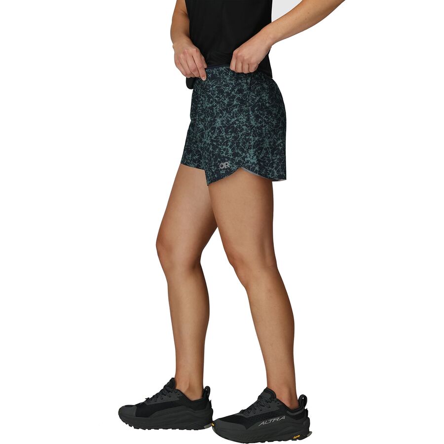 Backcountry Outdoor Research Swift Lite 4in Short - Women's Dark Navy Atoms