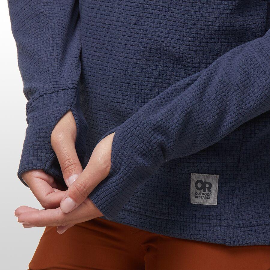 Backcountry Outdoor Research Trail Mix Snap Pullover - Women's Naval Blue