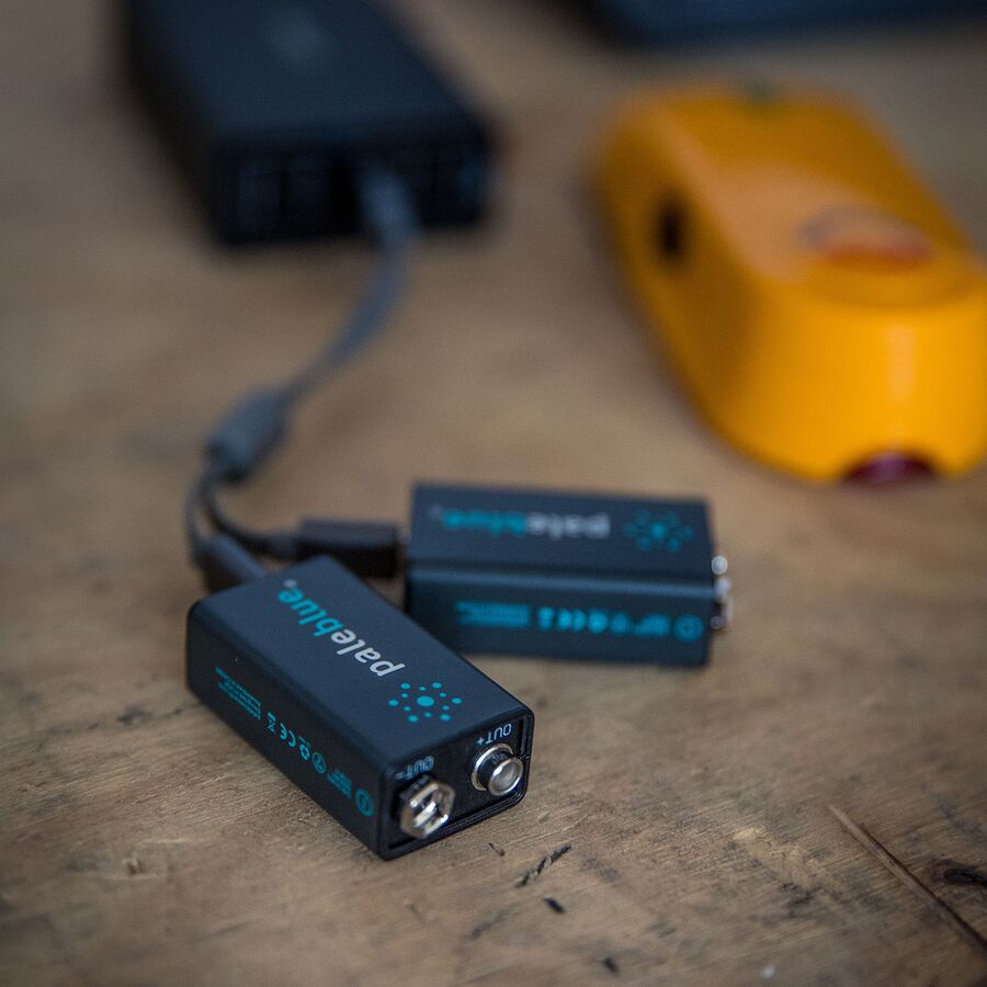 Backcountry Pale Blue Earth Lithium Ion Rechargeable 9V Batteries One Color