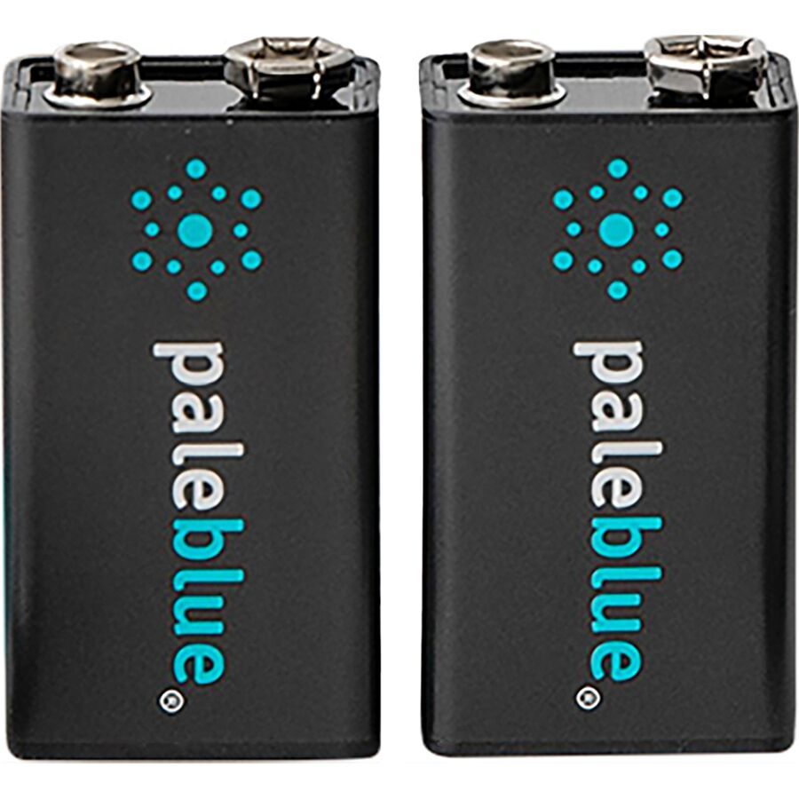 backcountry Pale Blue Earth Lithium Ion Rechargeable 9V Batteries One Color