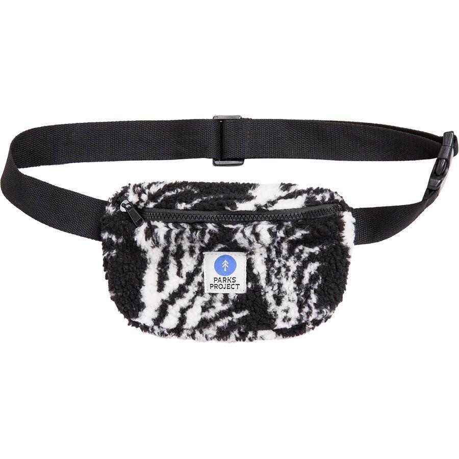backcountry Parks Project Acadia Waves Sherpa Fanny Pack Black/Natural