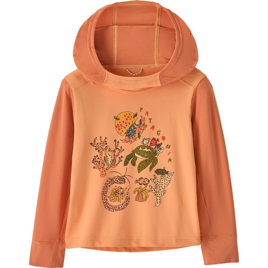 backcountry Patagonia Baby Capilene Silkweight Hoodie - Infants' Coral Community: Heirloom Peach