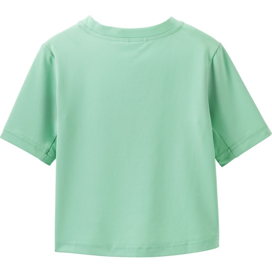 Backcountry Patagonia Baby Capilene Silkweight T-Shirt - Toddlers' Caterpillar Chiller: Rinsed Green