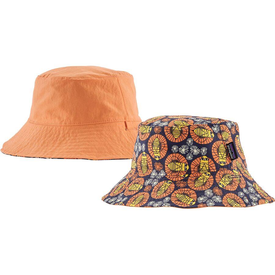 Backcountry Patagonia Baby Sun Bucket Hat - Kids' Bee You: New Navy