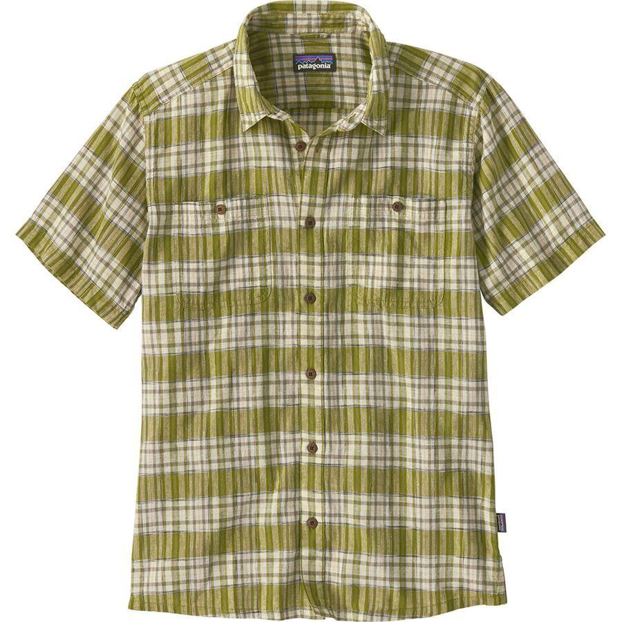 backcountry Patagonia Back Step Shirt - Men's Sunlight: Graze Green