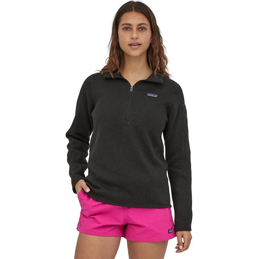backcountry Patagonia Better Sweater 1/4-Zip Fleece Jacket - Women's Black