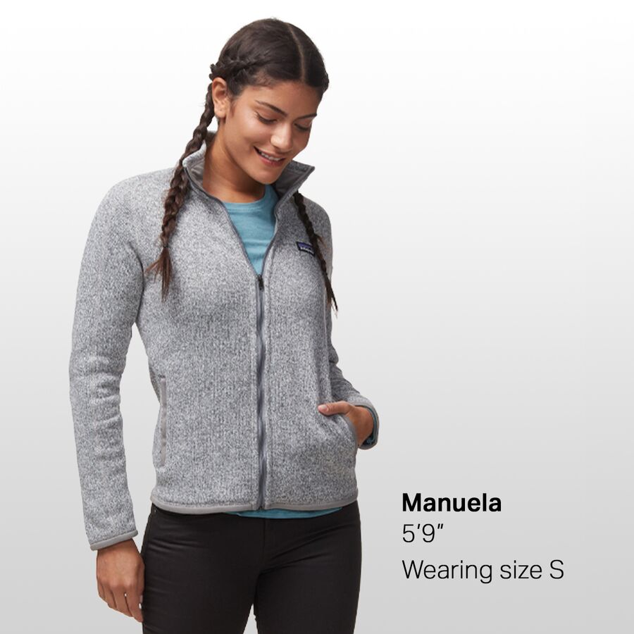 Backcountry Patagonia Better Sweater Jacket - Women's Birch White