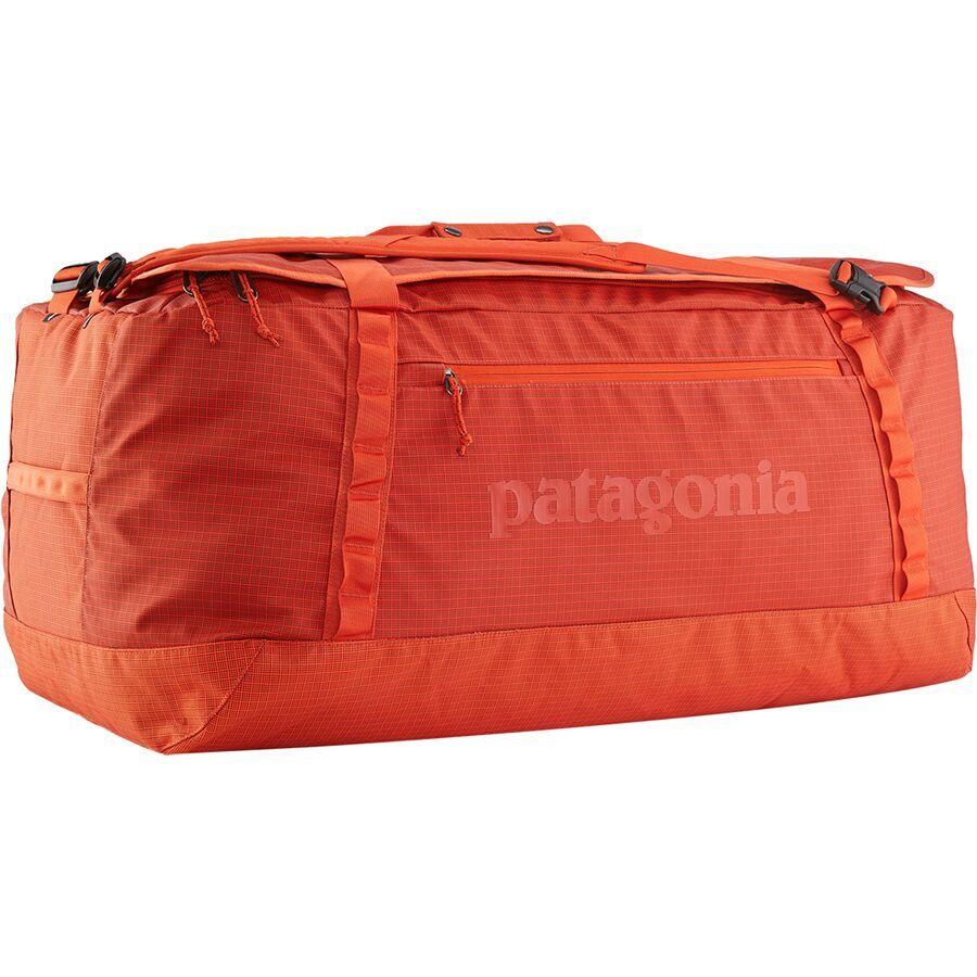 backcountry Patagonia Black Hole 100L Duffel Bag Pollinator Orange