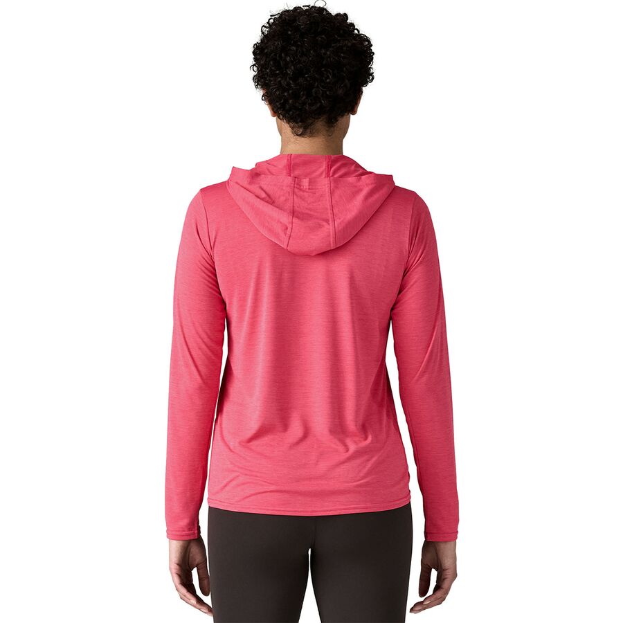 Backcountry Patagonia Capilene Cool Daily Hoodie - Women's Luminous Pink - Light Luminous Pink X-Dye