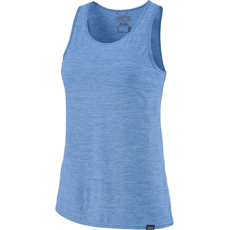 Backcountry Patagonia Capilene Cool Daily Tank Top - Women's Abundant Blue - Light Abundant Blue X-Dye