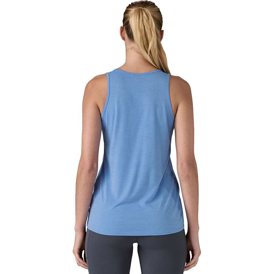 Backcountry Patagonia Capilene Cool Daily Tank Top - Women's Abundant Blue - Light Abundant Blue X-Dye