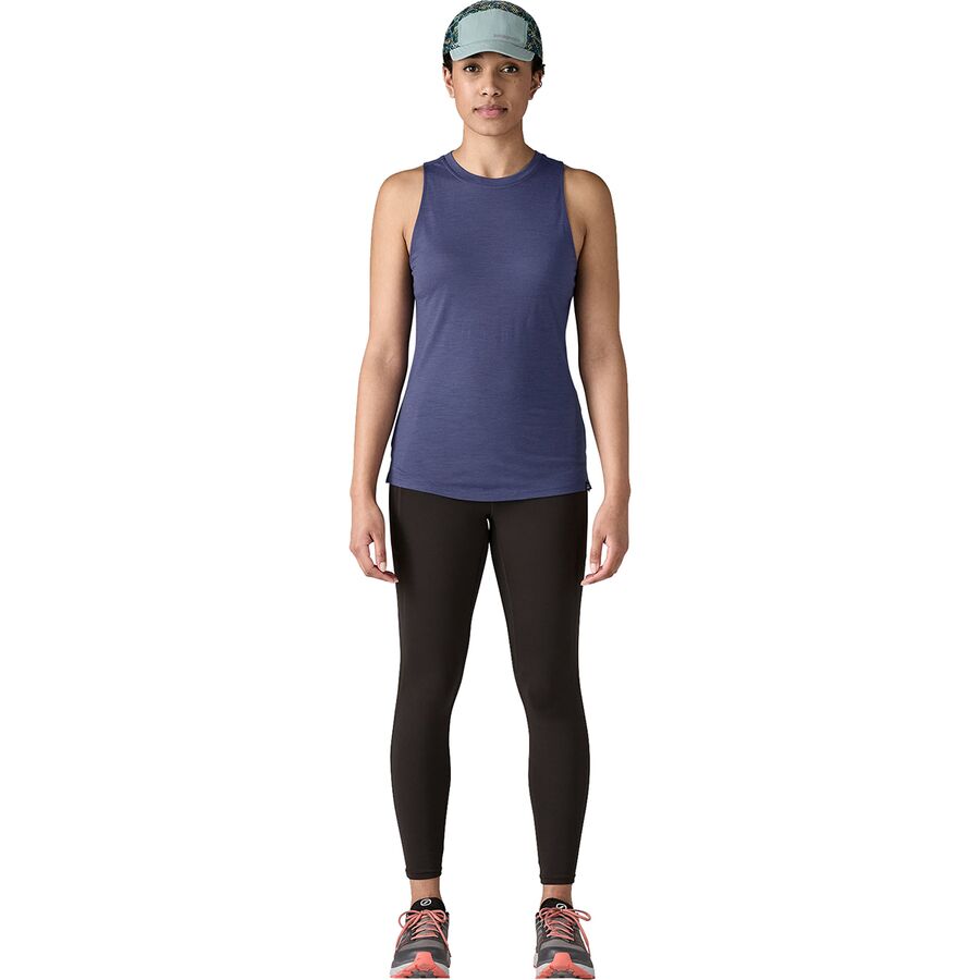 Backcountry Patagonia Capilene Cool Merino Blend Tank - Women's Solstice Purple