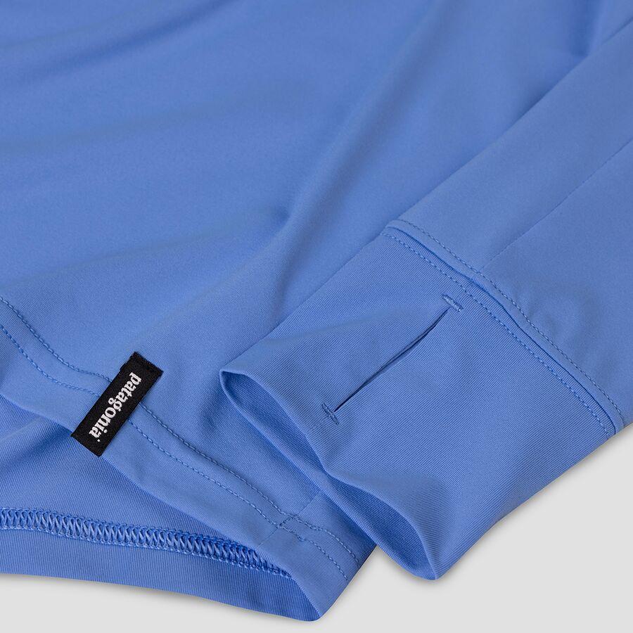 Backcountry Patagonia Capilene Silkweight Hoodie - Kids' Abundant Blue