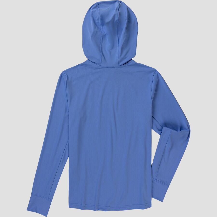 Backcountry Patagonia Capilene Silkweight Hoodie - Kids' Abundant Blue