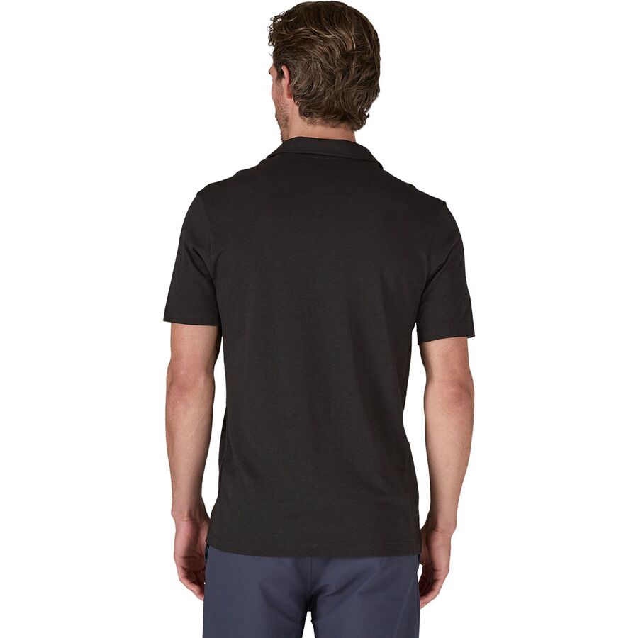 Backcountry Patagonia Essential Polo Shirt - Men's Birch White