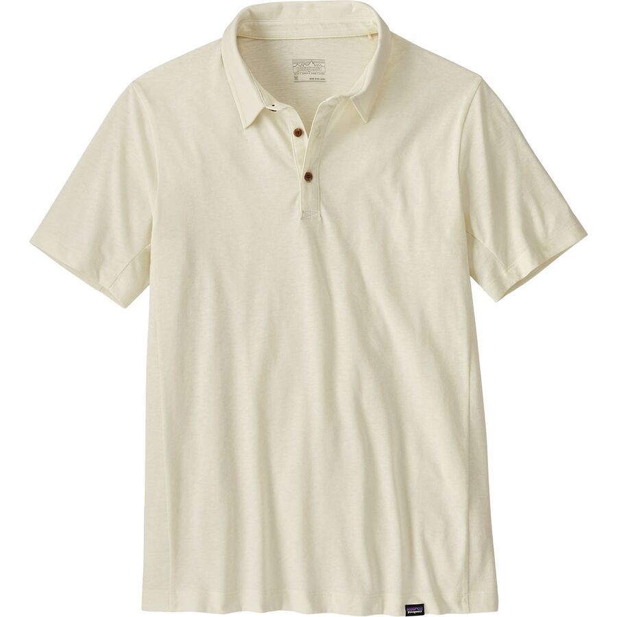 backcountry Patagonia Essential Polo Shirt - Men's Birch White