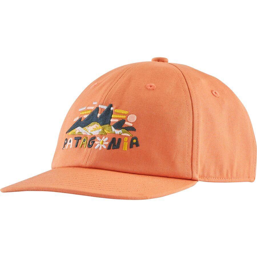 backcountry Patagonia Funhoggers Hat - Kids' Fitz Roy Superbloom: Rock Melon