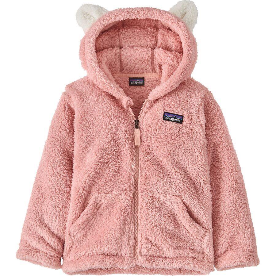 backcountry Patagonia Furry Friends Fleece Hooded Jacket - Toddlers' Mallow Pink