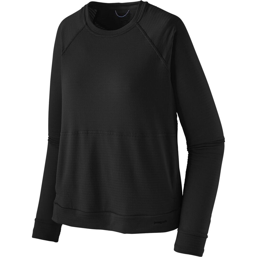 Backcountry Patagonia Long-Sleeve Capilene Thermal Crew - Women's Black