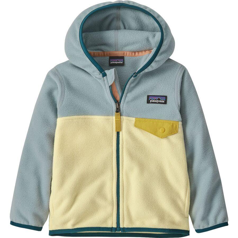 backcountry Patagonia Micro D Snap-T Fleece Jacket - Toddlers' Buttercup Yellow