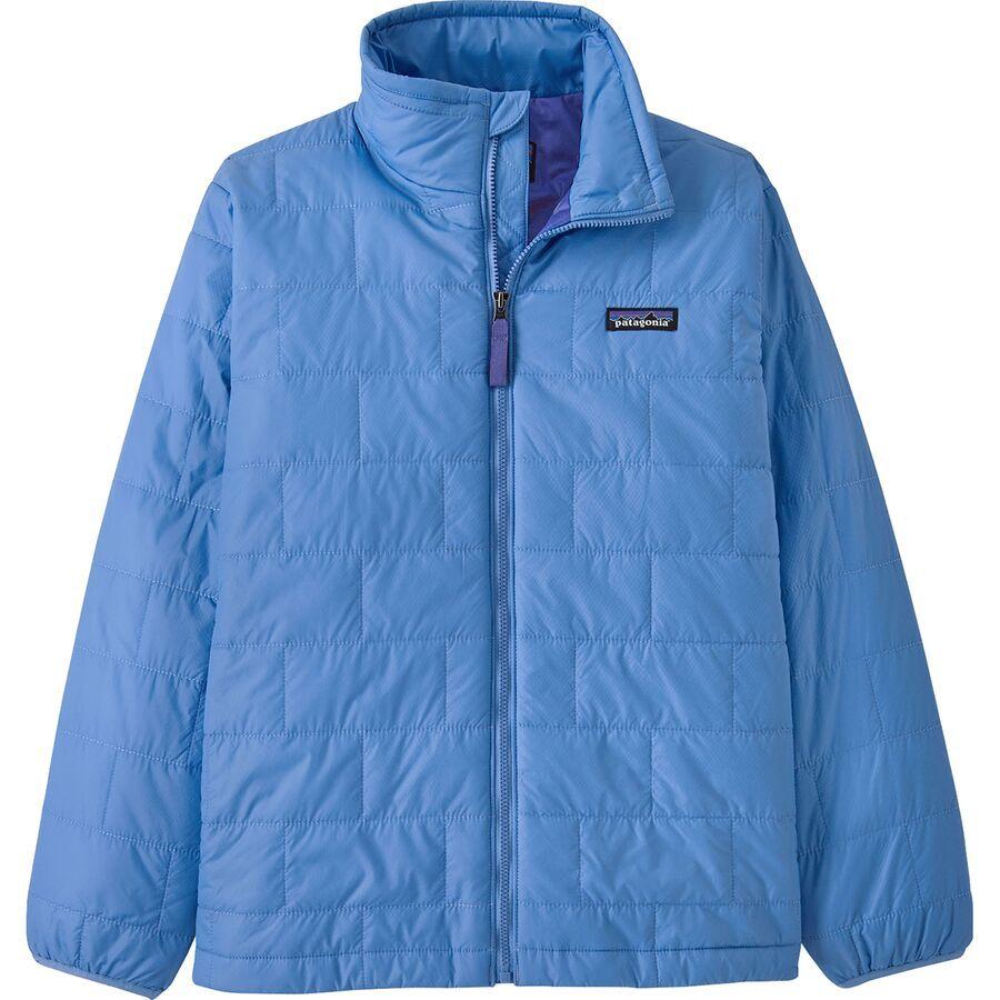 backcountry Patagonia Nano Puff Brick Quilt Jacket - Kids' Abundant Blue