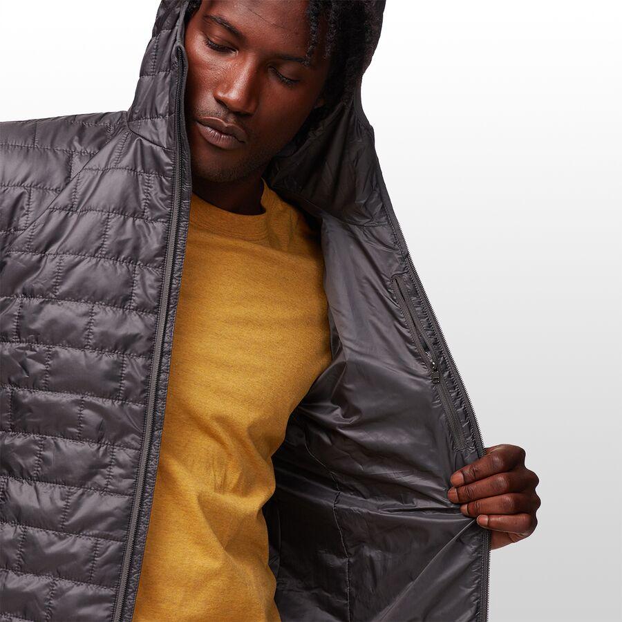 Backcountry Patagonia Nano Puff Hooded Insulated Jacket - Men's Graze Green