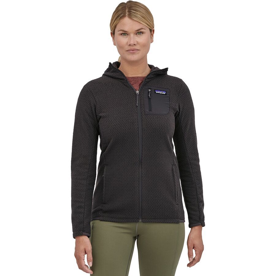 backcountry Patagonia R1 Air Full-Zip Hoodie - Women's Black