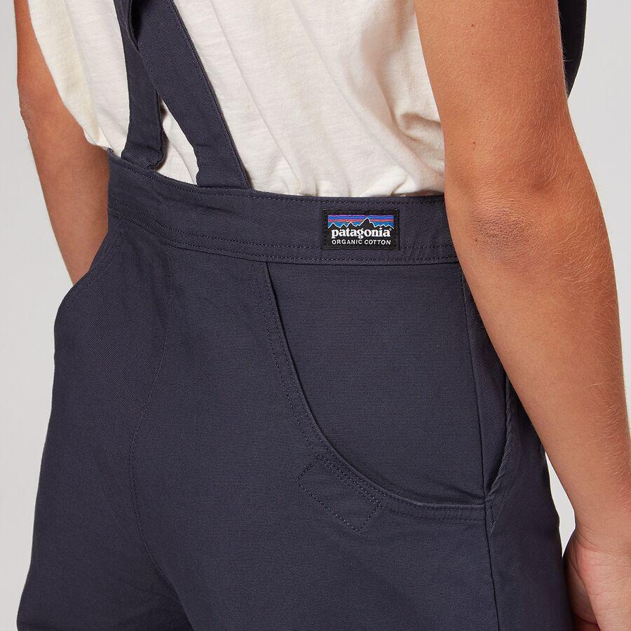 Backcountry Patagonia Stand Up Cropped Overalls - Women's Smolder Blue