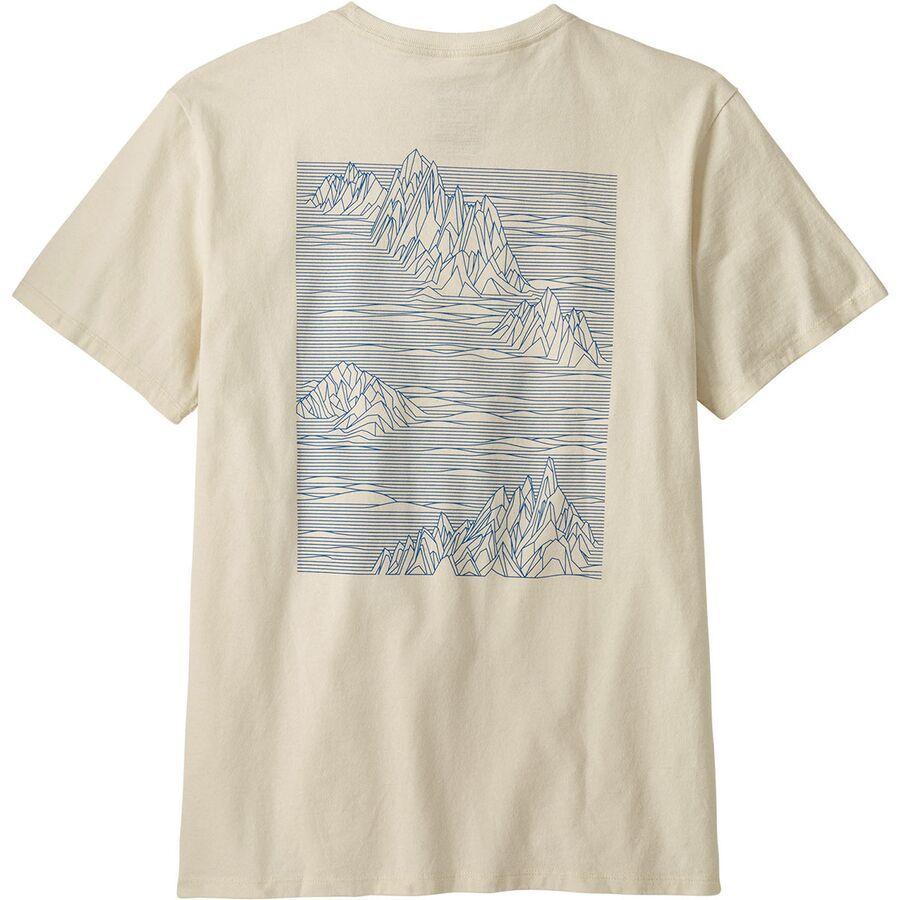 backcountry Patagonia Strataspire Responsibili-Tee Birch White