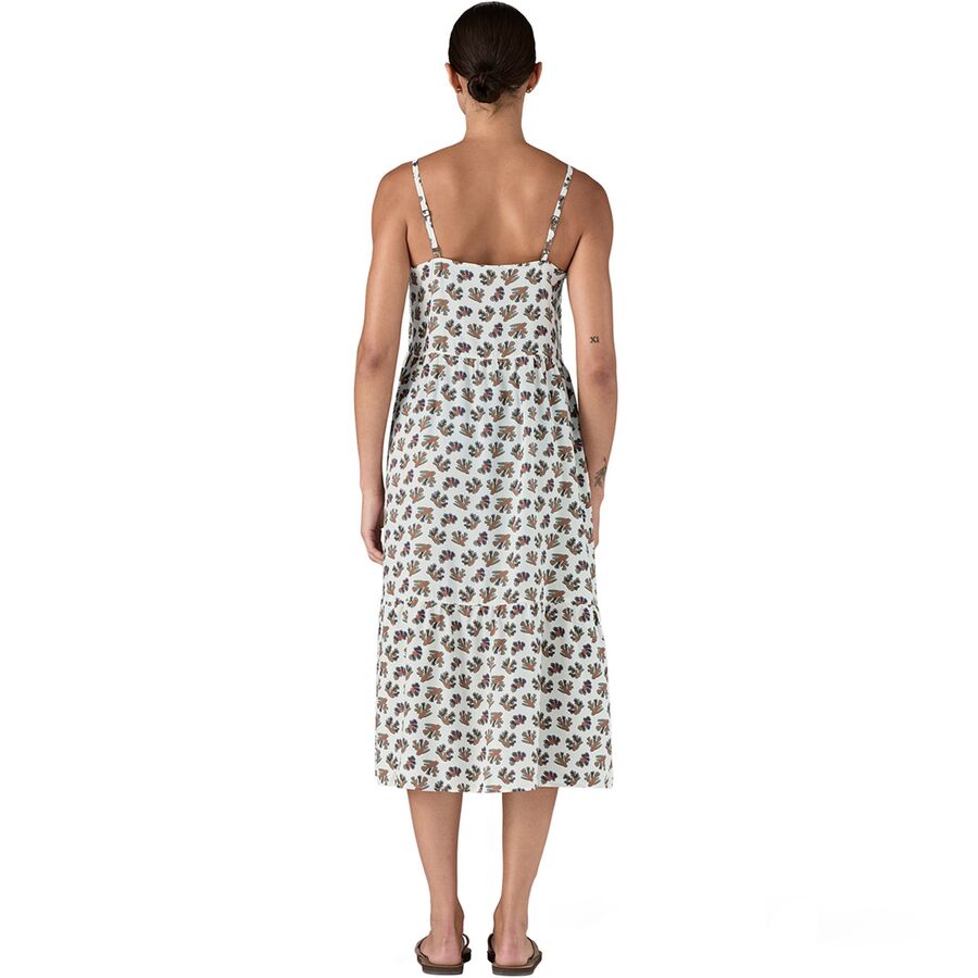 Backcountry Patagonia Tidal Threads Dress - Women's Oh Coral: Wool White