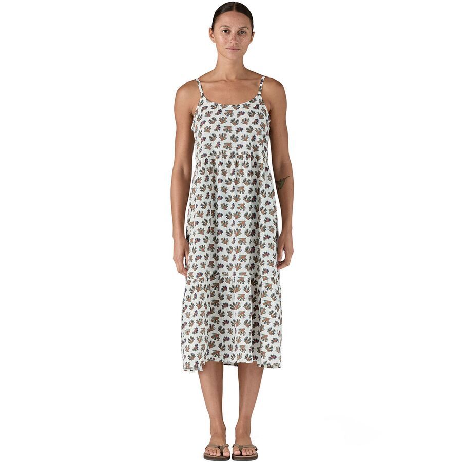 backcountry Patagonia Tidal Threads Dress - Women's Oh Coral: Wool White