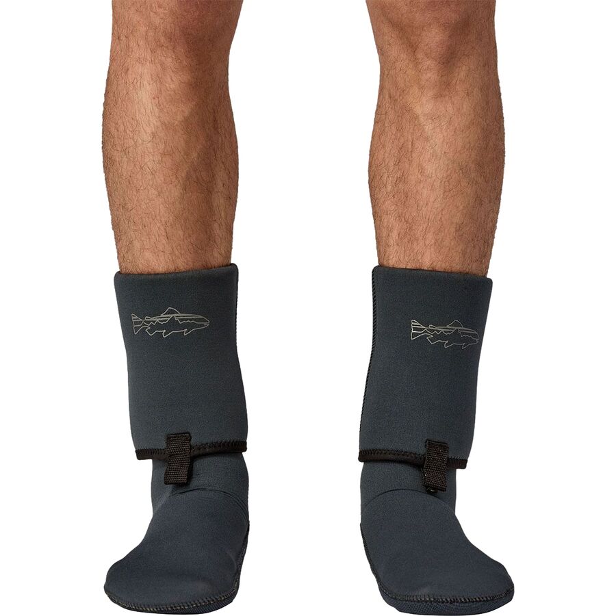 Backcountry Patagonia Yulex Wading Socks With Gravel Guard Black
