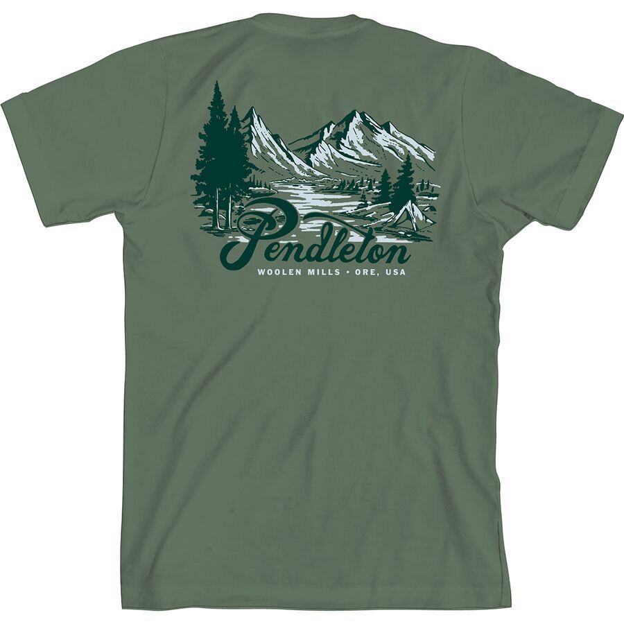 backcountry Pendleton Mountain Pass Graphic T-Shirt - Men's Pine/Forest