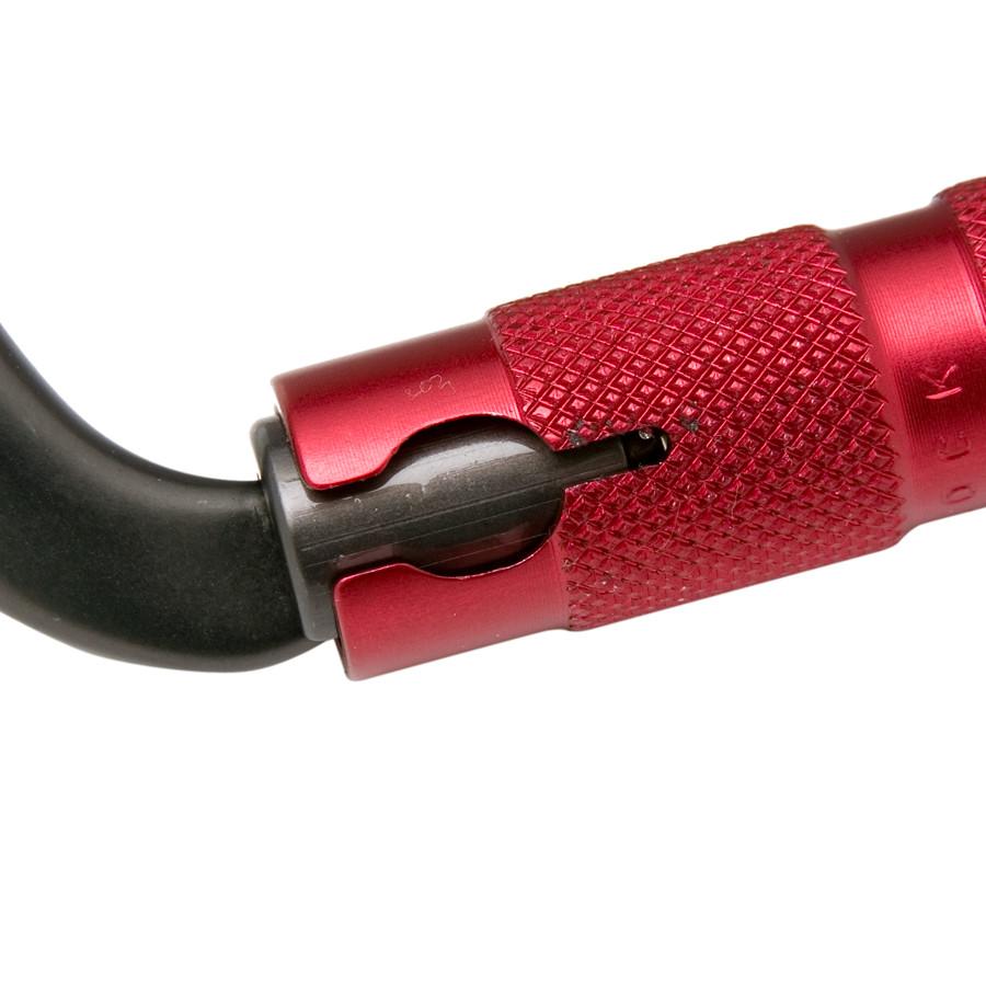 Backcountry Petzl Freino Carabiner + Friction Spur Olive/Red