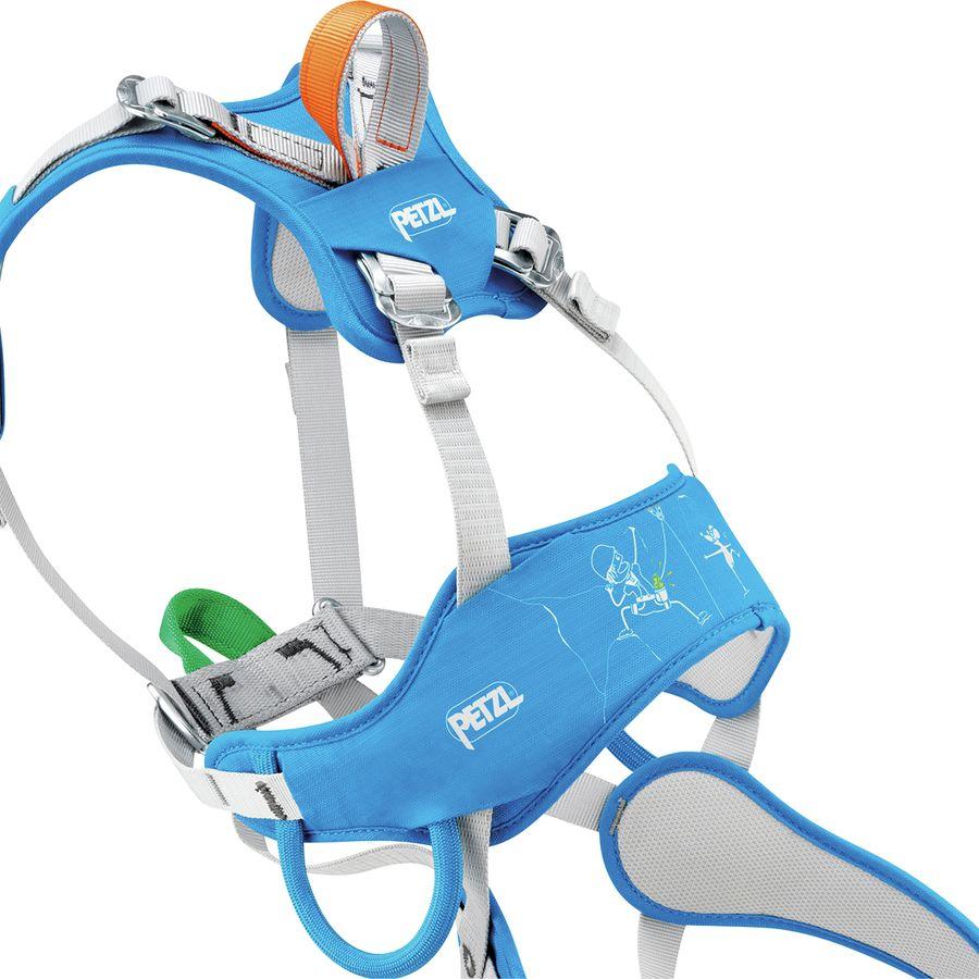 Backcountry Petzl Ouistiti Full Body Climbing Harness - Kids' Blue