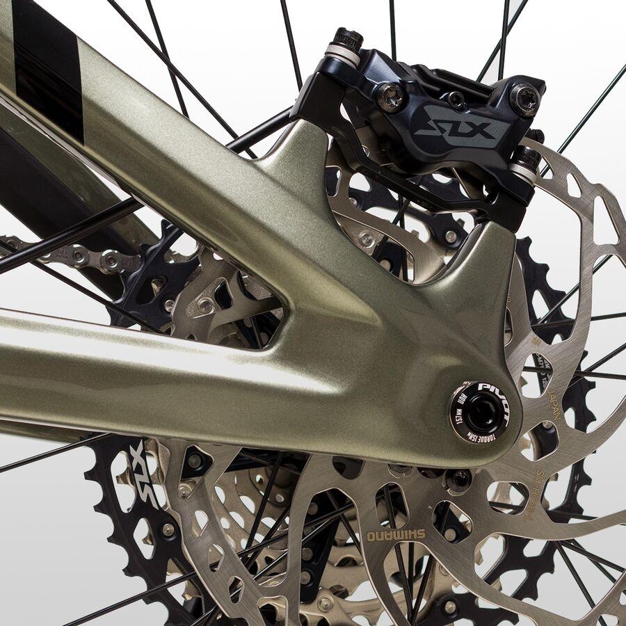 Backcountry Pivot Firebird Race XT Mountain Bike Galaxy Green Metallic