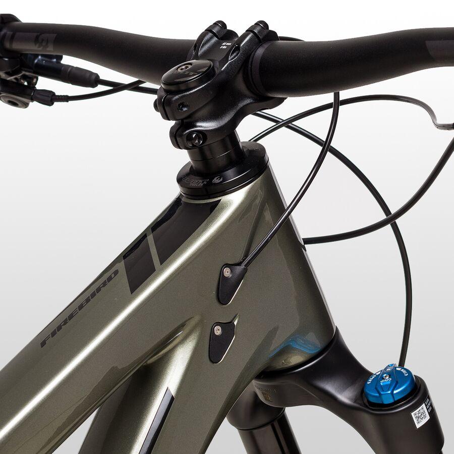 Backcountry Pivot Firebird Race XT Mountain Bike Galaxy Green Metallic