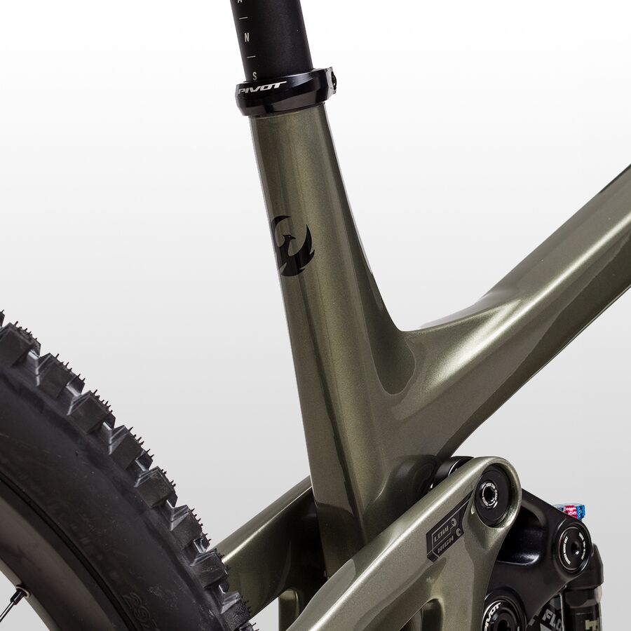Backcountry Pivot Firebird Race XT Mountain Bike Galaxy Green Metallic