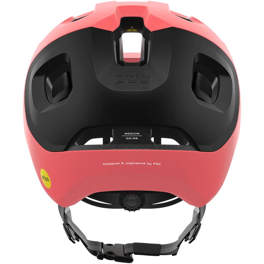 Backcountry POC Axion Race Mips Helmet Ammolite Coral/Uranium Black Matt