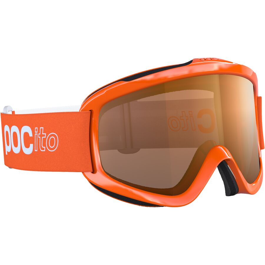 Backcountry POC POCito Iris Goggles - Kids' Fluorescent Orange/Partly Sunny Light Orange
