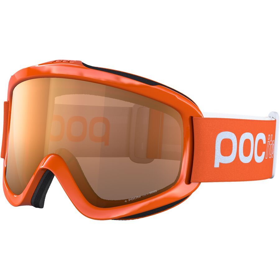 backcountry POC POCito Iris Goggles - Kids' Fluorescent Orange/Partly Sunny Light Orange