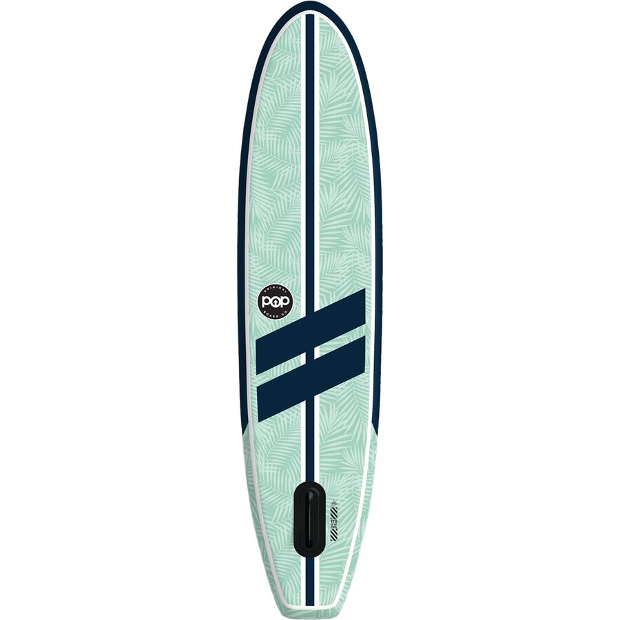 Backcountry POP Board Co. Yacht Hopper Inflatable Stand-Up Paddleboard Mint/Teak/Blue