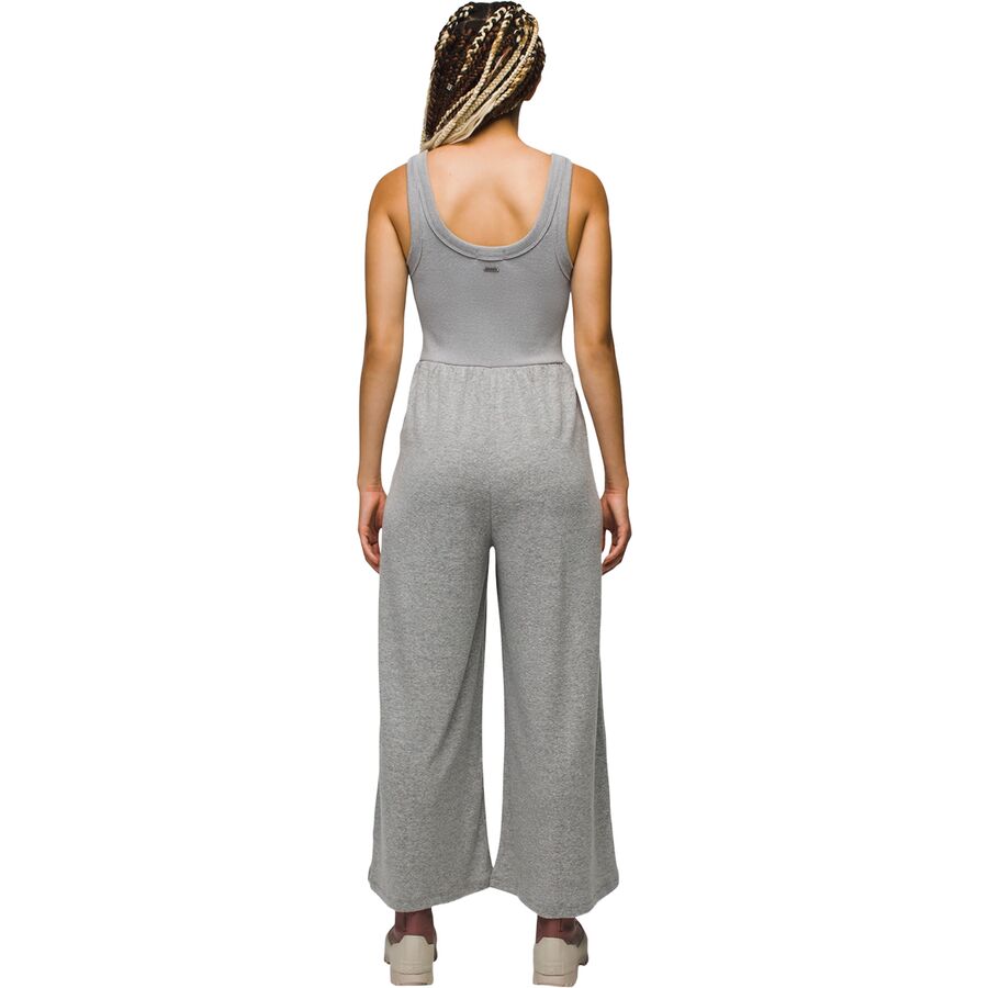 Backcountry PrAna Cozy Up Bayjour Jumpsuit - Women's Heather Grey