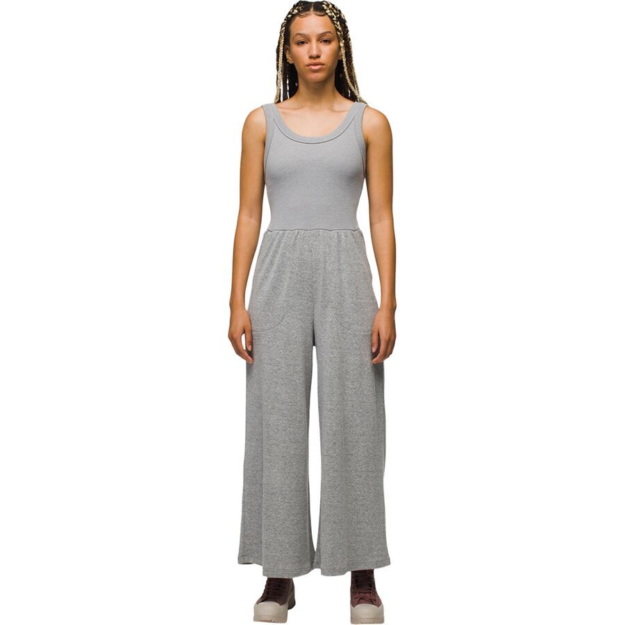 backcountry prAna Cozy Up Bayjour Jumpsuit - Women's Heather Grey