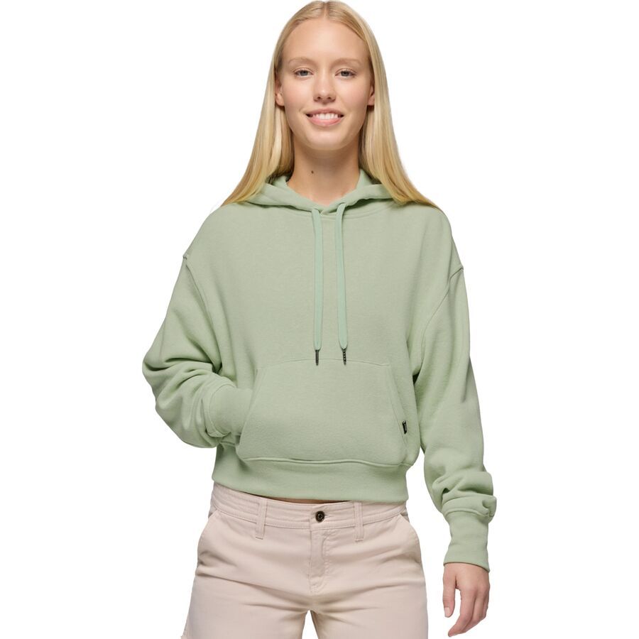 backcountry prAna Cozy Up Crop Hoodie - Women's Bio Mint Heather