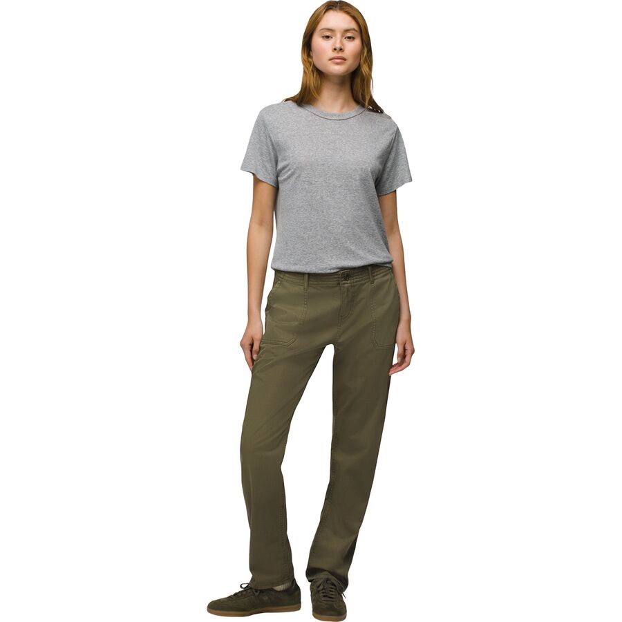 Backcountry PrAna Cozy Up Short-Sleeve T-Shirt - Women's Heather Grey