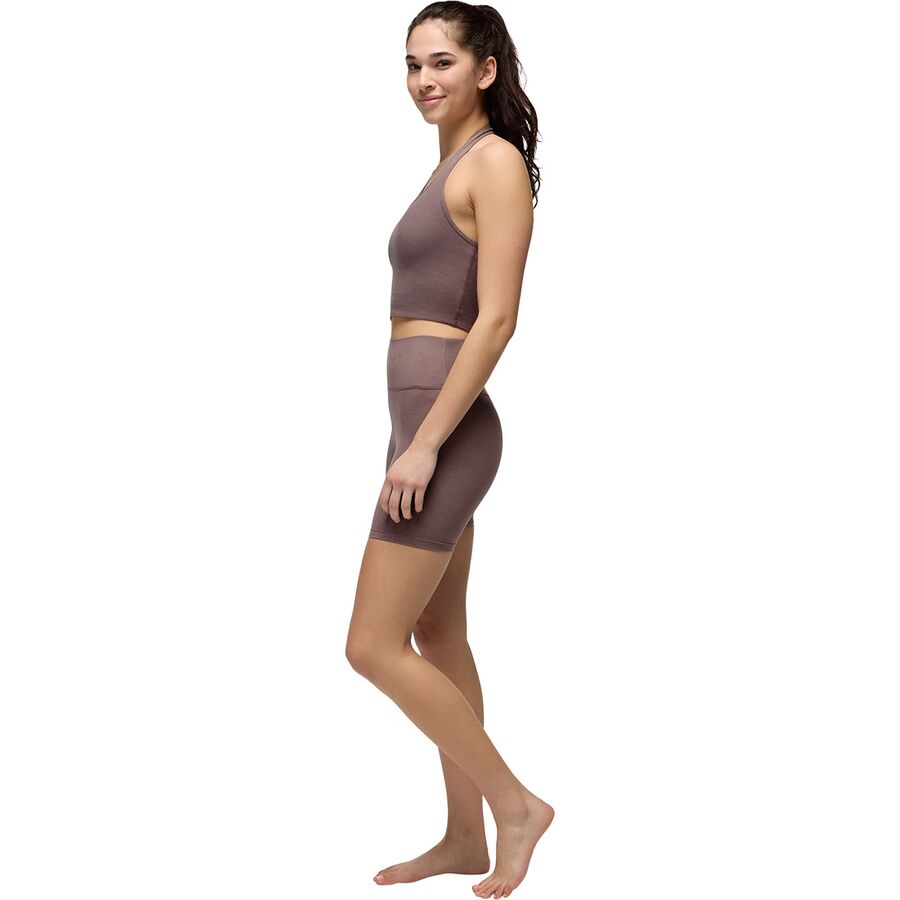 Backcountry PrAna Heavana 6in Short - Women's Carob Heather