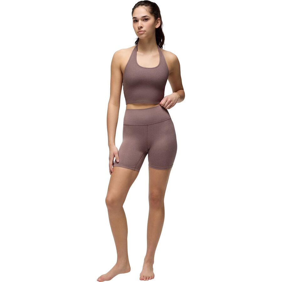 Backcountry PrAna Heavana 6in Short - Women's Carob Heather